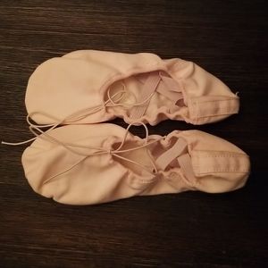 New Capezio Canvas Juliet size 9 M pink ballet shoes